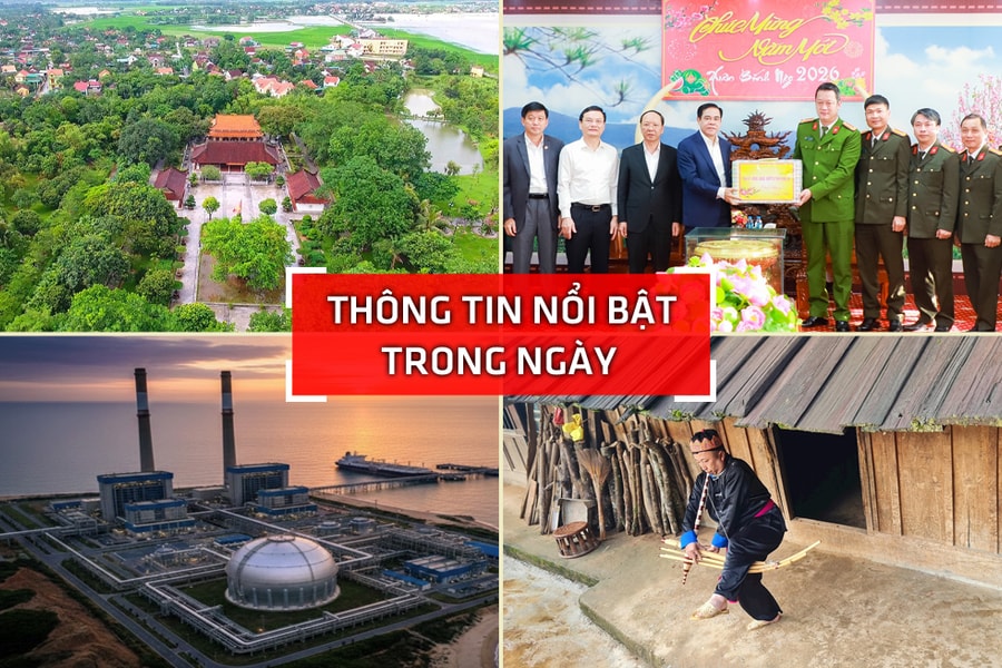 Nghệ An: Thông tin nổi bật ngày 14/2