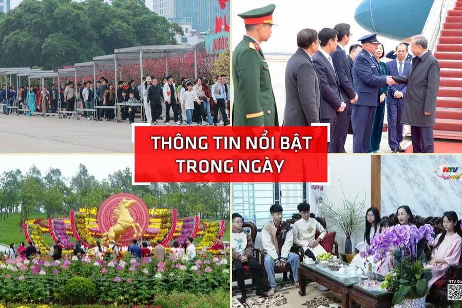Nghệ An: Thông tin nổi bật ngày 19/2