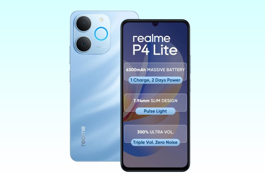realme P4 Lite 4G ra mắt: Pin 6,300mAh, đạt độ bền quân đội, giá chỉ từ 2.85 triệu đồng