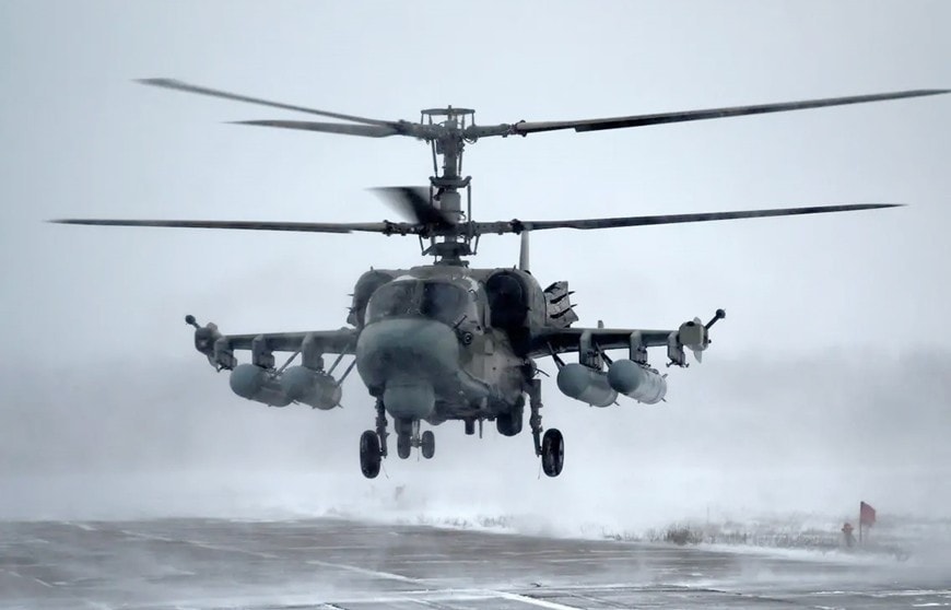 Trực thăng Ka-52M của Nga tiêu diệt 25 UAV bằng đạn thông minh 30mm mới