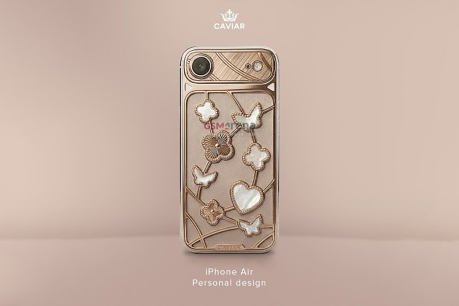 iPhone Air phiên bản Caviar khảm vàng 24k và xà cừ có giá gần 300 triệu đồng