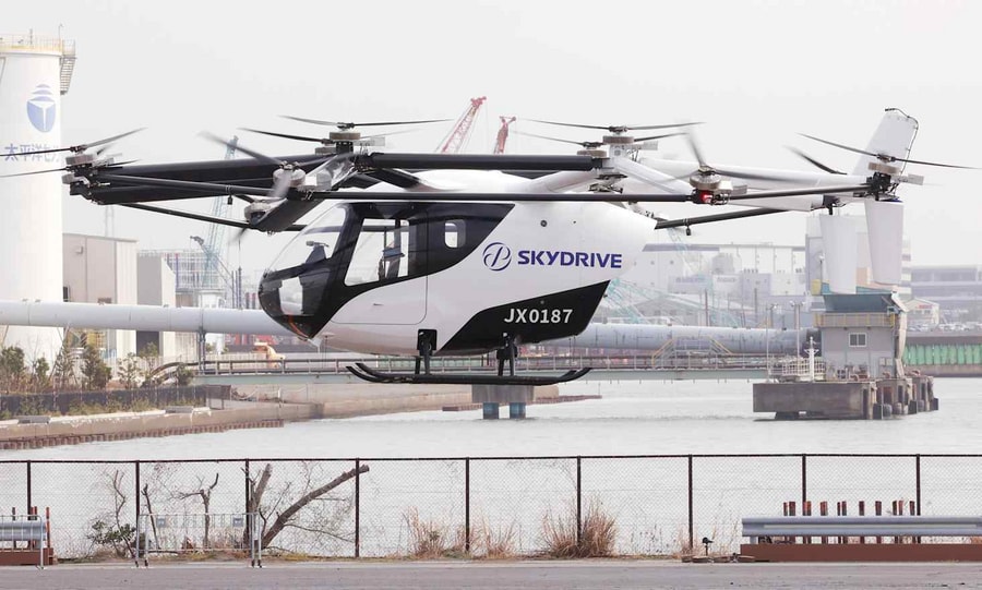 SkyDrive SD-05: Ô tô bay Nhật Bản bắt đầu thử nghiệm thực tế tại Tokyo