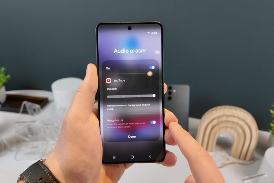 Samsung Galaxy S26 nâng cấp công nghệ AI Audio Eraser: Xóa nhiễu âm thanh trực tiếp trên YouTube và Netflix