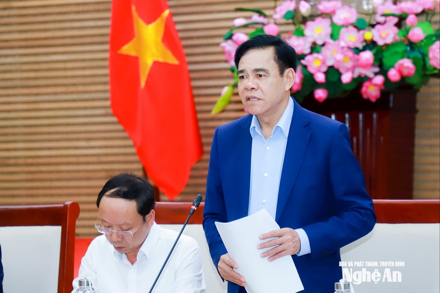 Chủ tịch UBND tỉnh Nghệ An Võ Trọng Hải: Rà soát nhiệm vụ, tập trung thực hiện ngay từ đầu năm