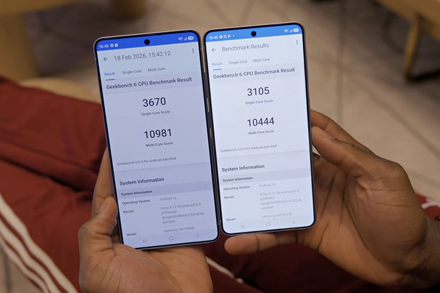 Hiệu năng Galaxy S26 Series: Snapdragon 8 Elite Gen 5 và Exynos 2600 chênh lệch thế nào?