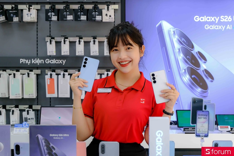Cận cảnh Galaxy S26 Series tại CellphoneS: Màn hình Privacy Display và Galaxy AI đột phá