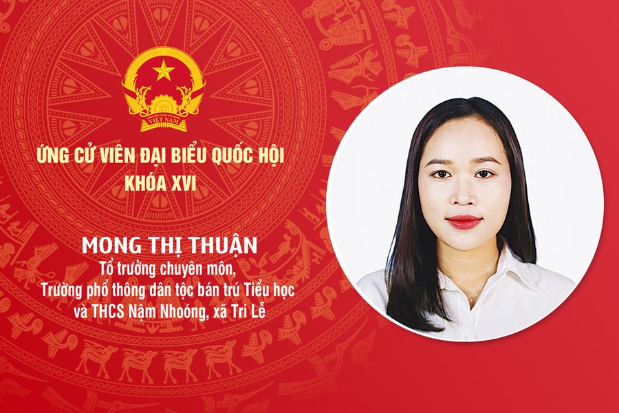 Tiểu sử ứng cử viên Đại biểu Quốc hội khóa XVI Mong Thị Thuận