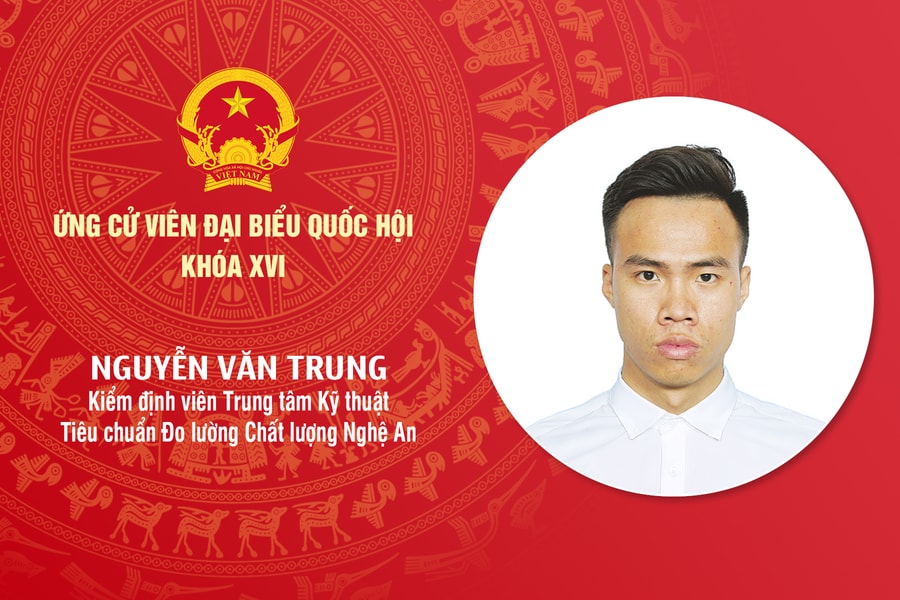 Tiểu sử ứng cử viên Đại biểu Quốc hội khóa XVI Nguyễn Văn Trung