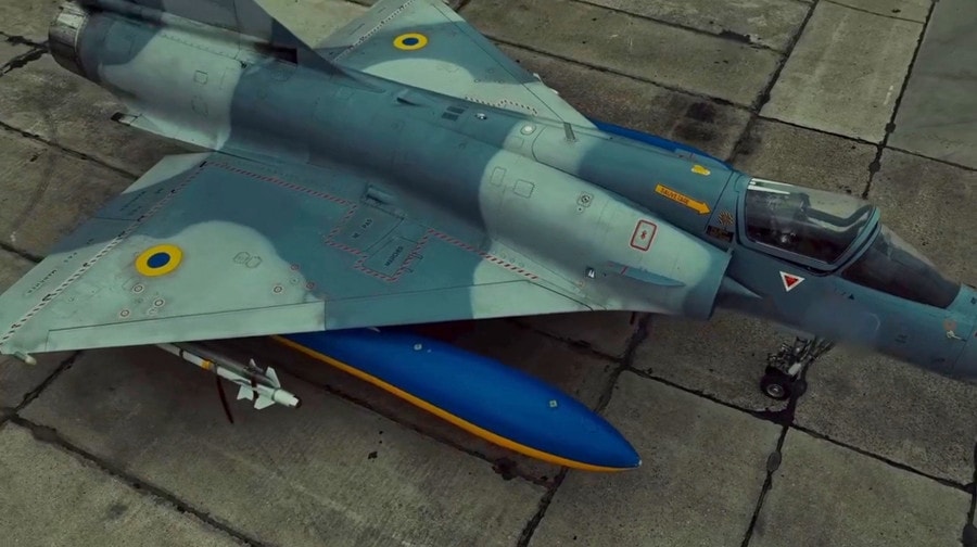 Ukraine triển khai tiêm kích Mirage 2000 thực hiện các cuộc không kích mục tiêu mặt đất