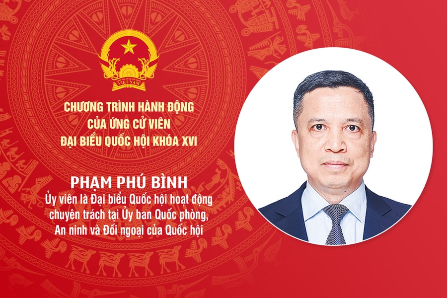 Chương trình hành động của ông Phạm Phú Bình - ứng cử viên ĐBQH khóa XVI tỉnh Nghệ An