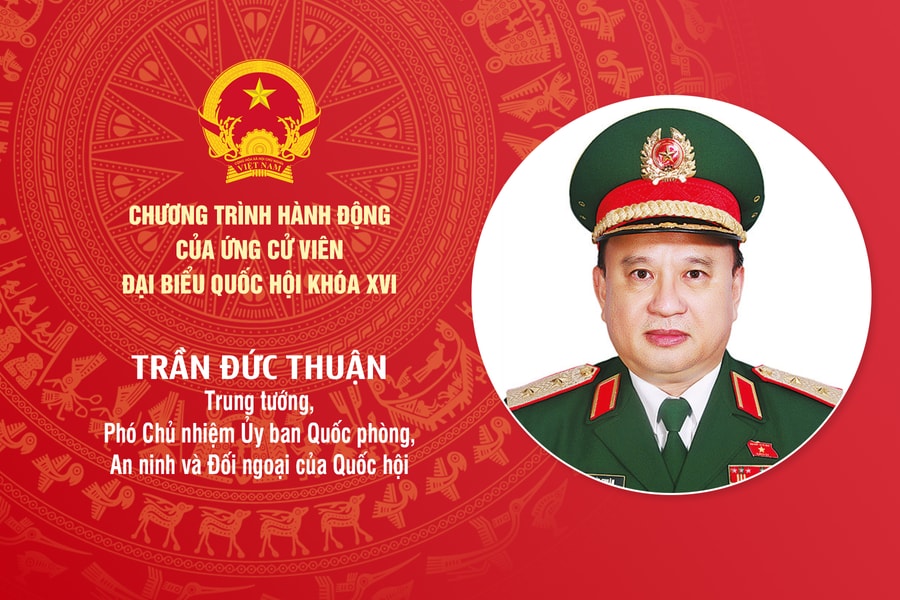 Chương trình hành động của ông Trần Đức Thuận - ứng cử viên ĐBQH khóa XVI tỉnh Nghệ An
