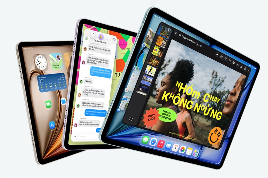 iPad Air M4 trình làng: Nâng cấp RAM 12GB, hỗ trợ Wi-Fi 7 và chip M4 hiệu năng vượt trội