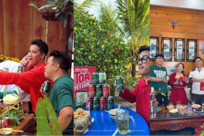Dàn KOL đồng loạt tham gia, thử thách nào của Bia Saigon đã chiếm sóng mạng xã hội mùa Tết vừa qua?