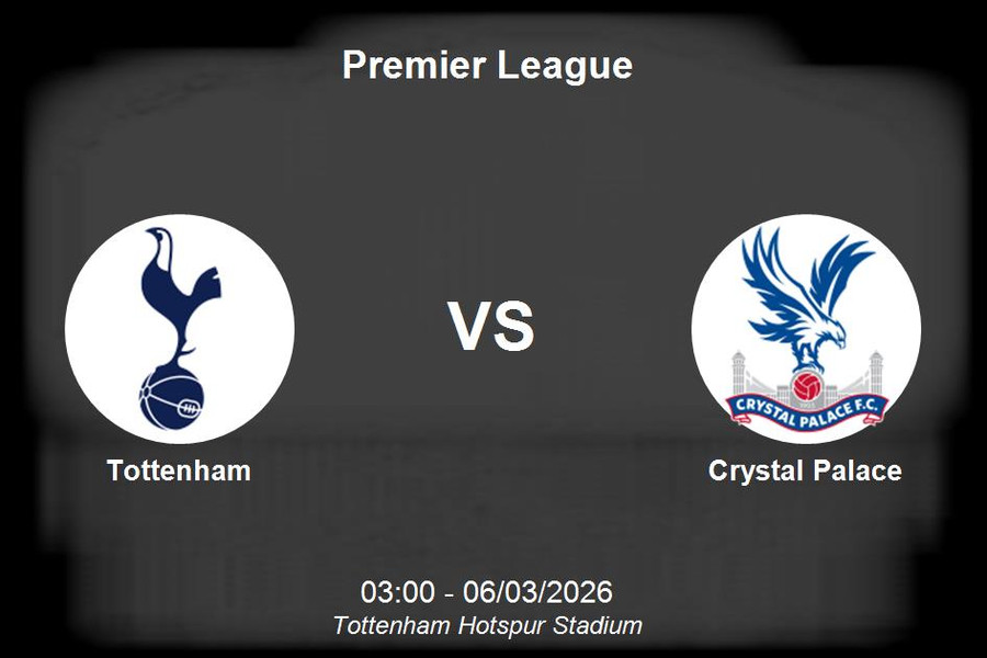 Nhận định Tottenham vs Crystal Palace - Premier League: Chủ nhà lâm nguy