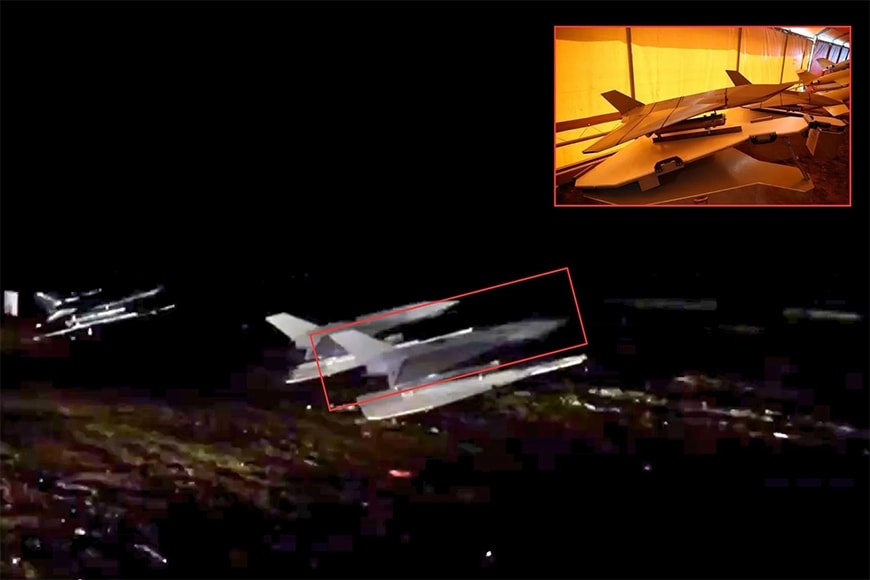 Iran lần đầu triển khai UAV cảm tử phản lực Hadid-110 trong thực chiến
