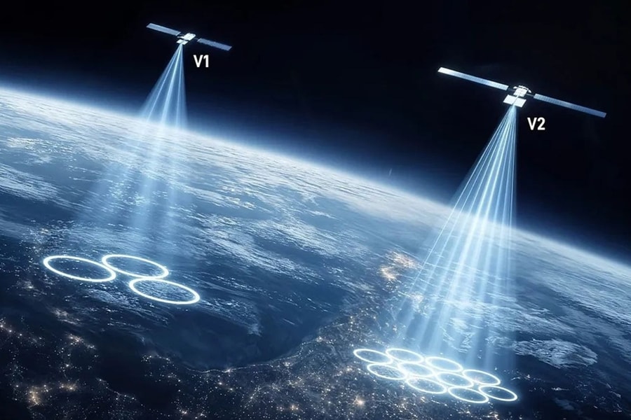 Starlink V2 mang tốc độ 5G từ không gian đến smartphone không cần phần cứng mới