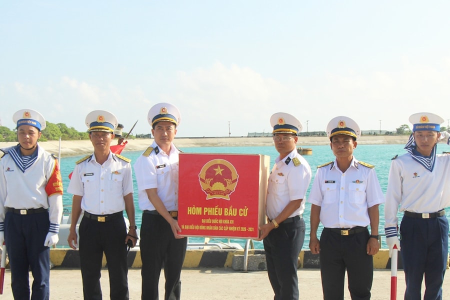 20 khu vực ở Trường Sa bầu cử sớm