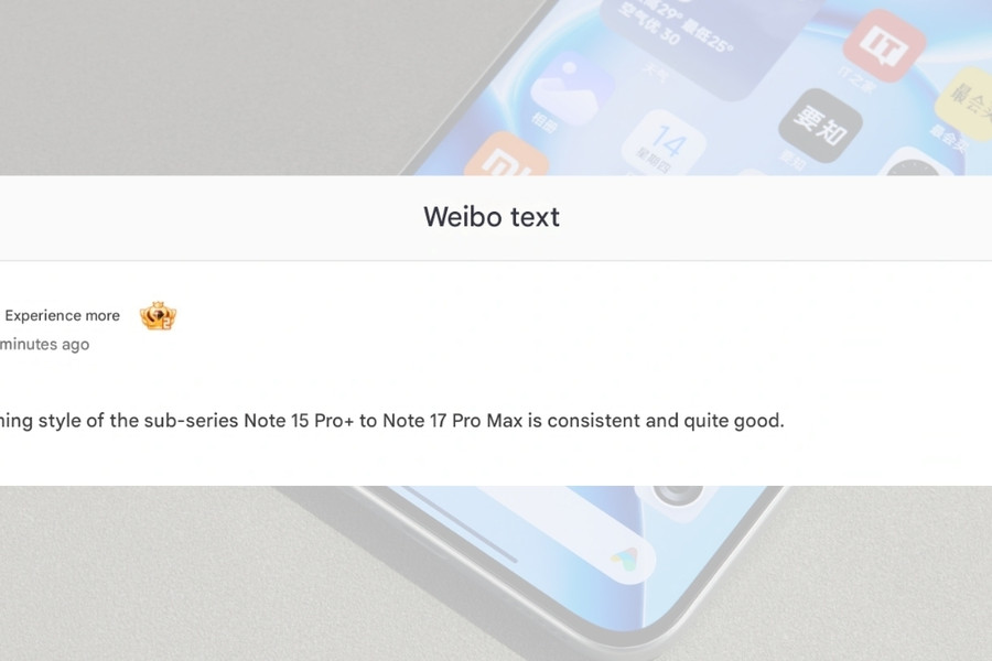 Xiaomi khai tử hậu tố Pro Plus trên Redmi Note 17 để chuyển sang tên gọi Pro Max