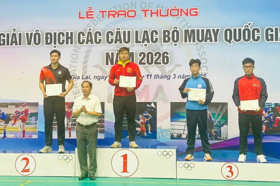 Đội tuyển Muay Nghệ An giành 1 Huy chương Vàng, 2 Huy chương Đồng tại Giải Vô địch quốc gia