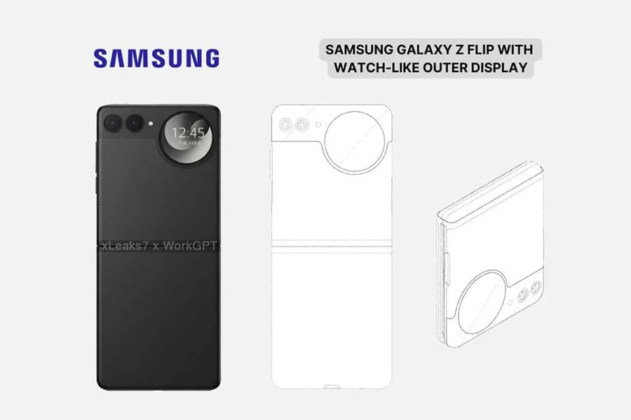 Samsung lộ bằng sáng chế Galaxy Z Flip màn hình tròn: Chiến lược phổ cập smartphone gập giá rẻ