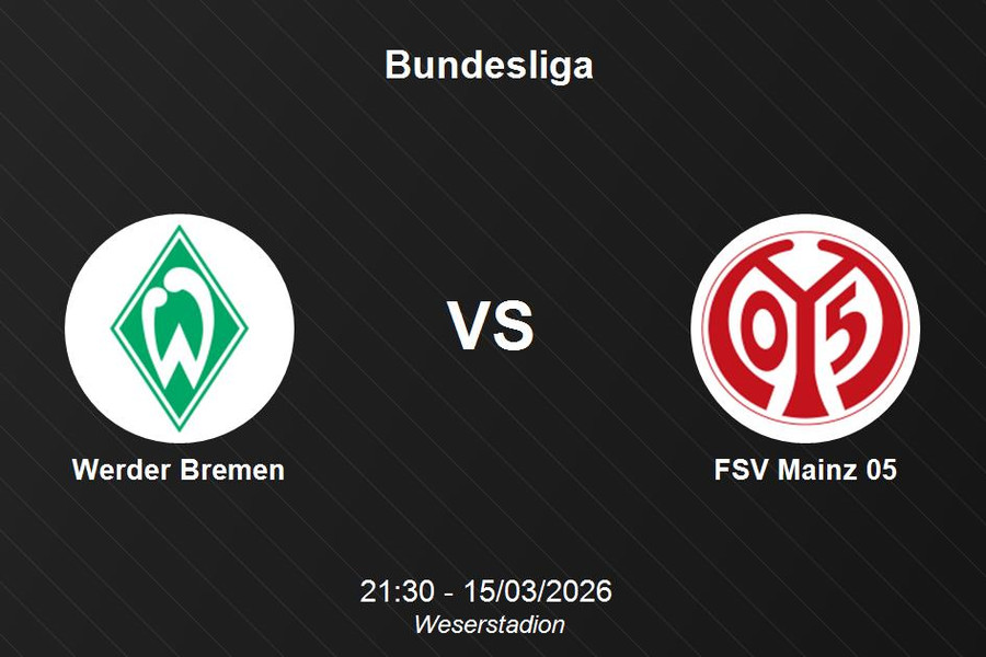 Nhận định Werder Bremen vs FSV Mainz 05 - Bundesliga