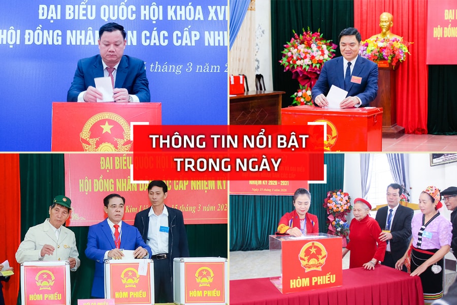 Nghệ An: Thông tin nổi bật ngày 15/3
