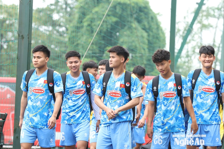 5 cầu thủ Sông Lam Nghệ An miệt mài ghi điểm ở U23 Việt Nam