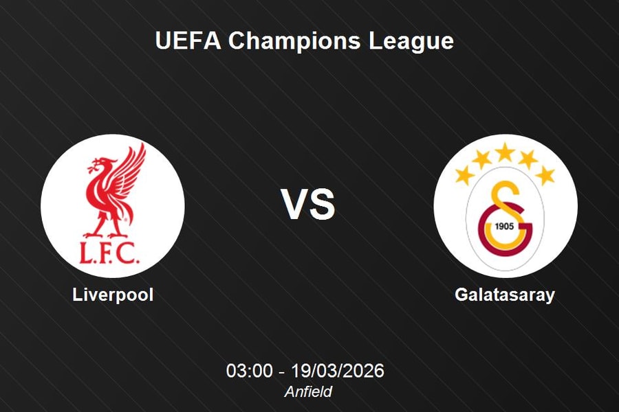 Nhận định Liverpool vs Galatasaray - UEFA Champions League: Thử thách tại Anfield