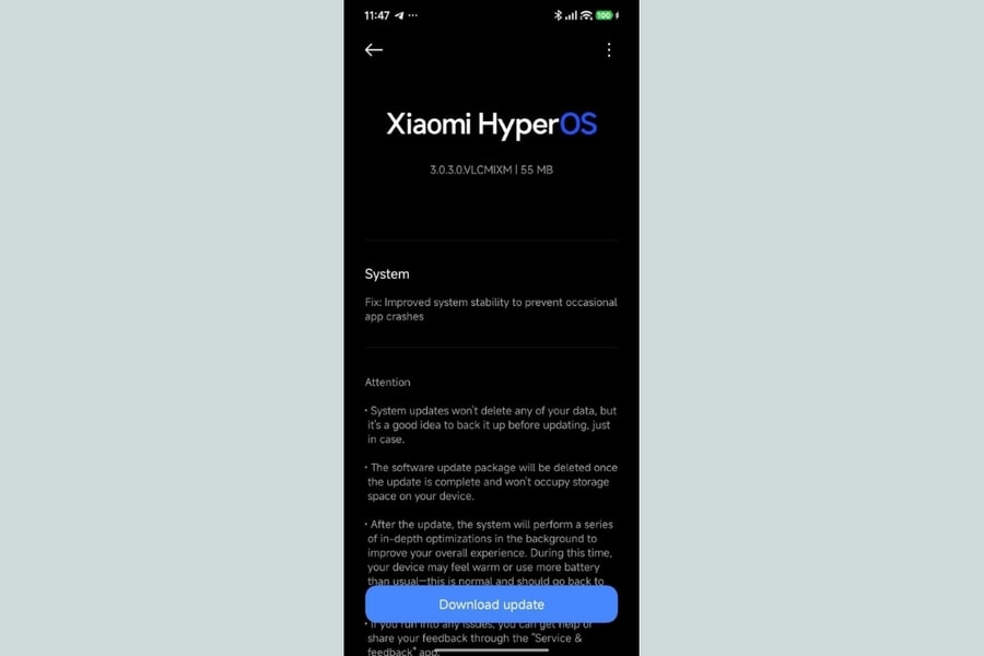 Xiaomi 12 series bất ngờ nhận bản cập nhật HyperOS 3 sửa lỗi văng ứng dụng