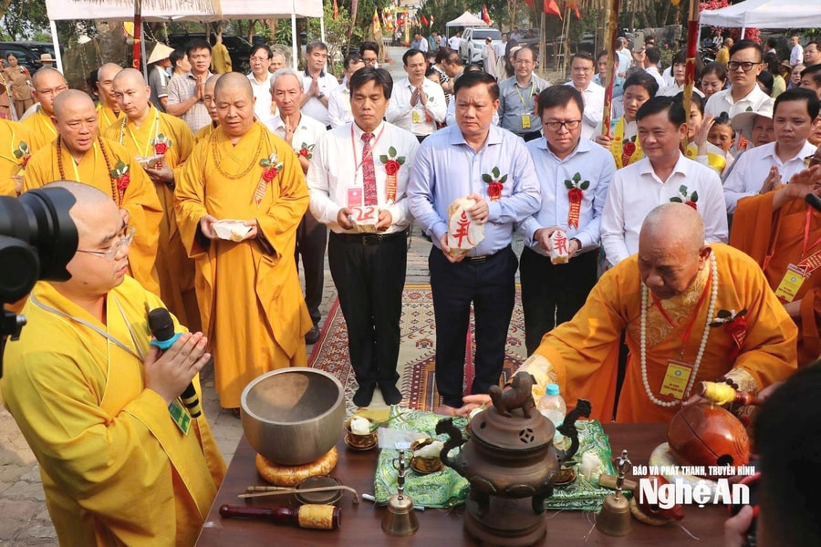 Khởi công xây dựng không gian tâm linh chùa Da (Âu Lạc Cổ Tự)