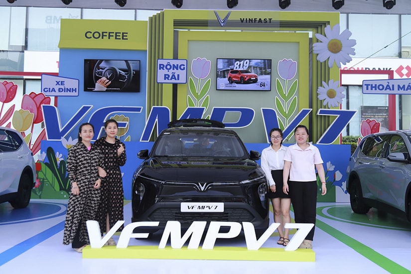 VinFast VF MPV 7: Mẫu xe điện gia đình 7 chỗ gây ấn tượng mạnh tại Thanh Hóa