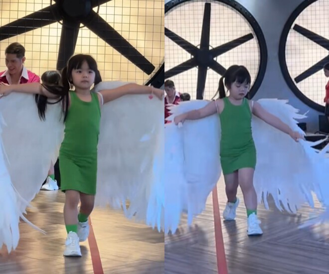 Bé Destiny và cặp song sinh nhà Vân Trang gây sốt khi cùng học catwalk