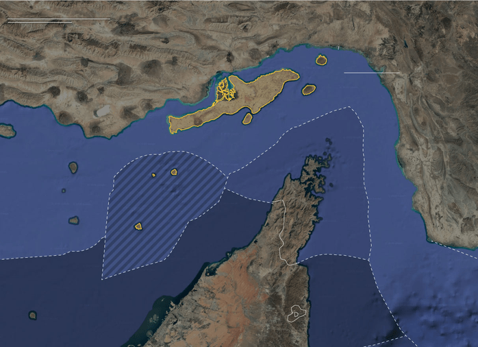 Thế trận vòng cung phòng thủ của Iran tại eo biển Hormuz qua 7 hòn đảo chiến lược