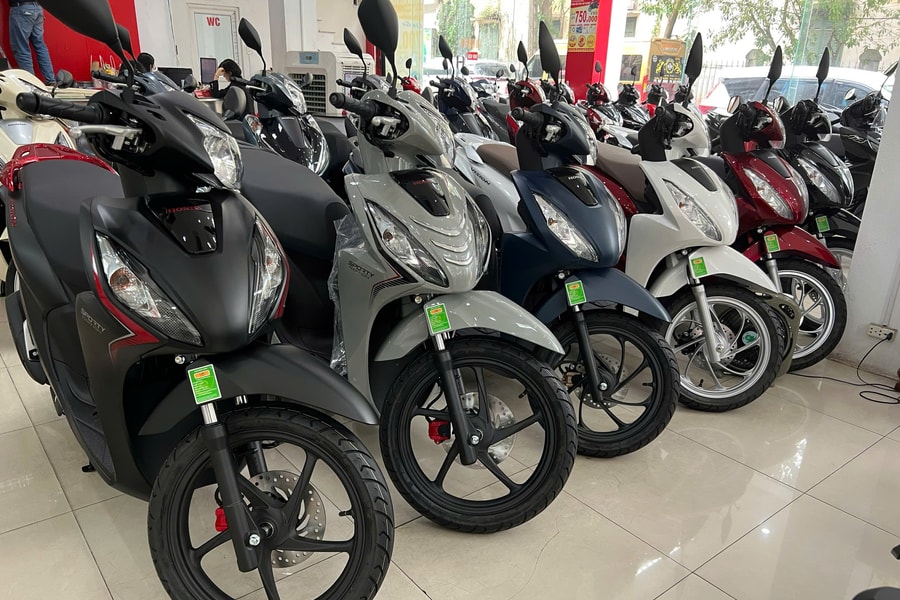 Giá xe Honda Vision hôm nay 2/4/2026: Duy trì mức thấp