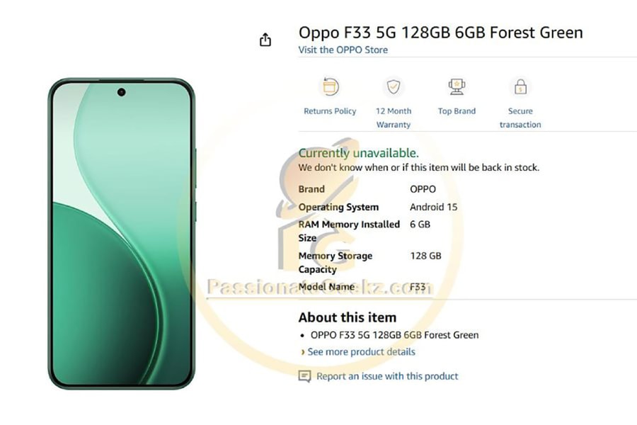Lộ diện cấu hình OPPO F33 Series: Pin 7.000 mAh và tiêu chuẩn kháng nước IP69K