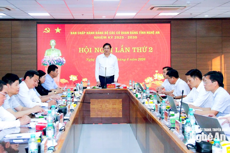 Phát huy vai trò nêu gương, lan tỏa điển hình tiên tiến trong Đảng bộ các cơ quan Đảng tỉnh Nghệ An