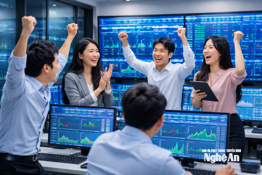 Cổ phiếu ngân hàng khởi sắc, VN-Index phục hồi sắc xanh