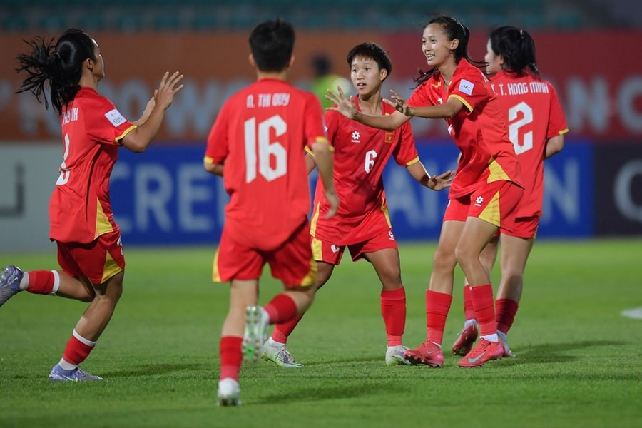 U20 nữ Việt Nam lập kỳ tích lịch sử: Đối đầu Nhật Bản tại tứ kết giải châu Á
