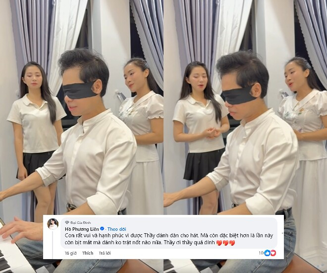 Nghệ sĩ Ngọc Sơn gây ấn tượng với màn bịt mắt đánh đàn và cuộc sống ở tuổi U60