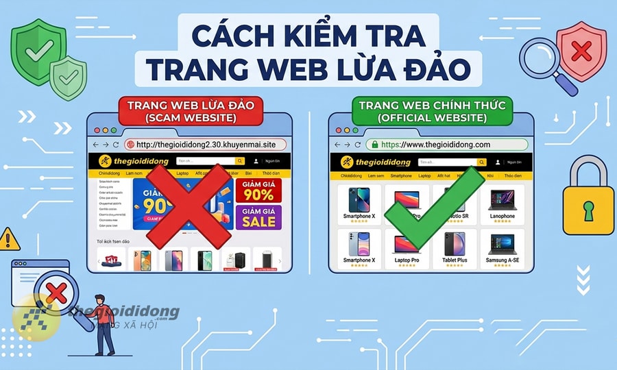 Mẹo kiểm tra website lừa đảo cực nhanh bằng 3 công cụ thuần Việt