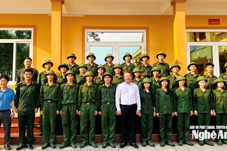 Trường THPT Thanh Chương 3 dự thi Hội thao Giáo dục quốc phòng và an ninh toàn quốc