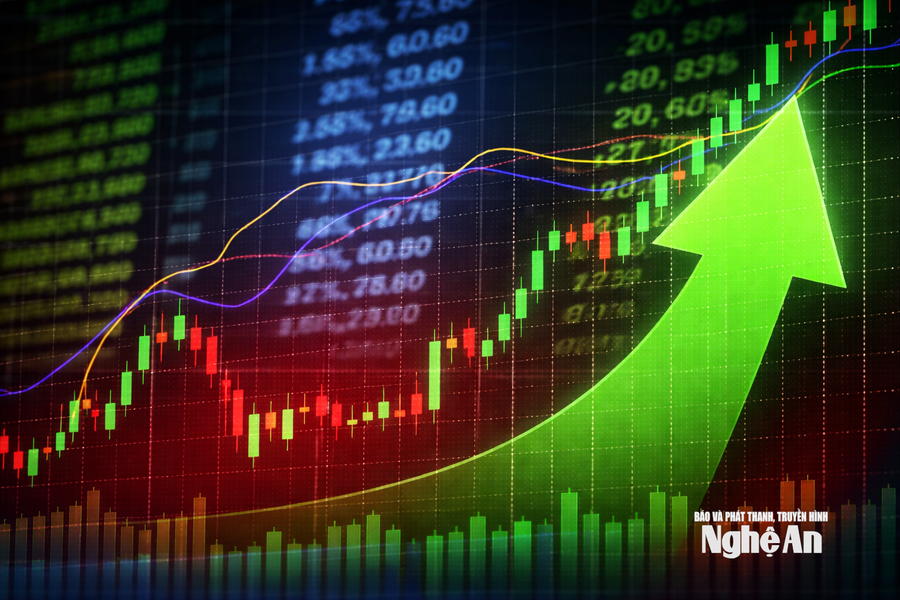 VN-Index tiếp tục tiến lên đỉnh mới 1.921,29 điểm