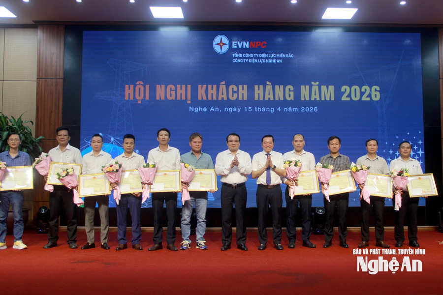 Công ty Điện lực Nghệ An tri ân khách hàng, đảm bảo cung ứng điện năm 2026