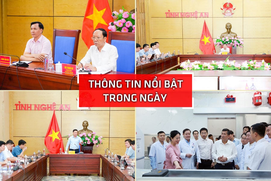 Nghệ An: Thông tin nổi bật ngày 16/4