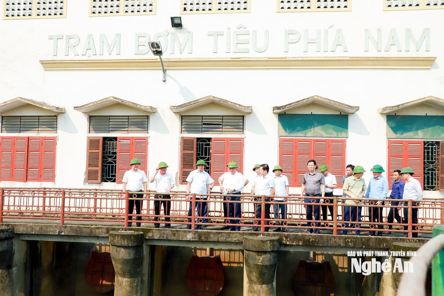 Nghệ An: Đẩy nhanh nâng cấp hạ tầng đô thị, chống ngập trước mùa mưa bão