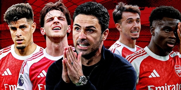 Sự bảo thủ của Mikel Arteta: Khi đôi chân Arsenal 'biểu tình' trước ngưỡng cửa lịch sử