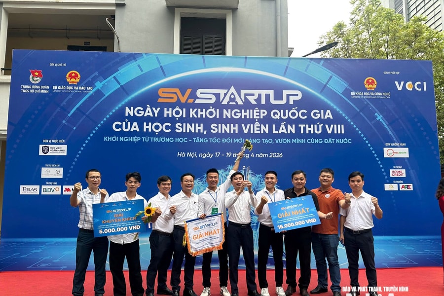 Nghệ An giành 3 giải Nhất tại Cuộc thi “Học sinh, sinh viên với ý tưởng khởi nghiệp”