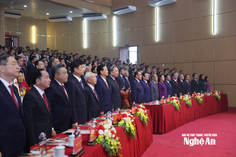 Tổng Bí thư, Chủ tịch nước Tô Lâm dự Lễ kỷ niệm 120 năm Ngày sinh Tổng Bí thư Hà Huy Tập