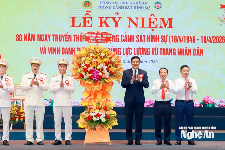 Kỷ niệm 80 năm Ngày truyền thống lực lượng Cảnh sát hình sự và vinh danh đơn vị Anh hùng Lực lượng vũ trang nhân dân