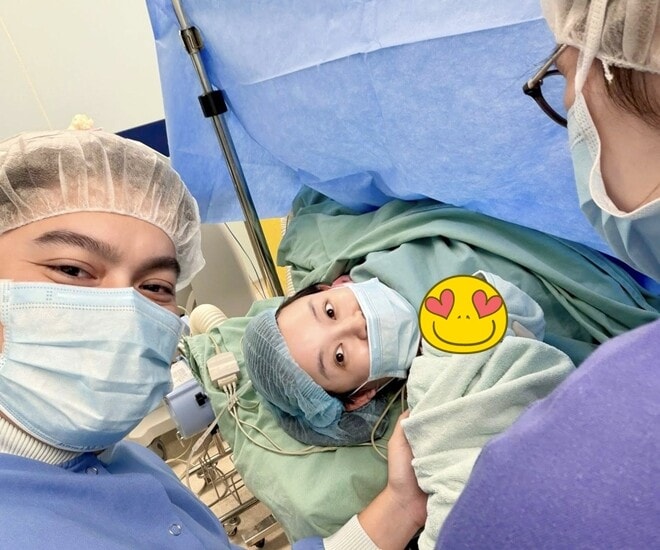 Ly Kute hạ sinh con trai thứ ba: Khoảnh khắc hạnh phúc bên ông xã Ngọc Sơn và hai con lớn